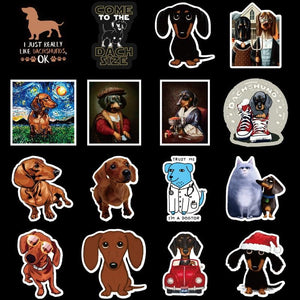 Dachshund Dog Stickers