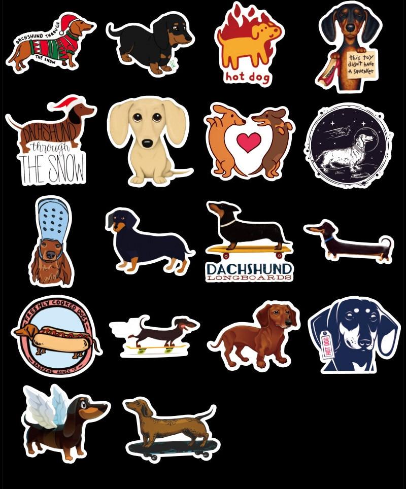 Dachshund Dog Stickers