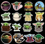 Baby Yoda Star Wars Stickers