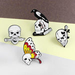 Skull Death Enamel Pin