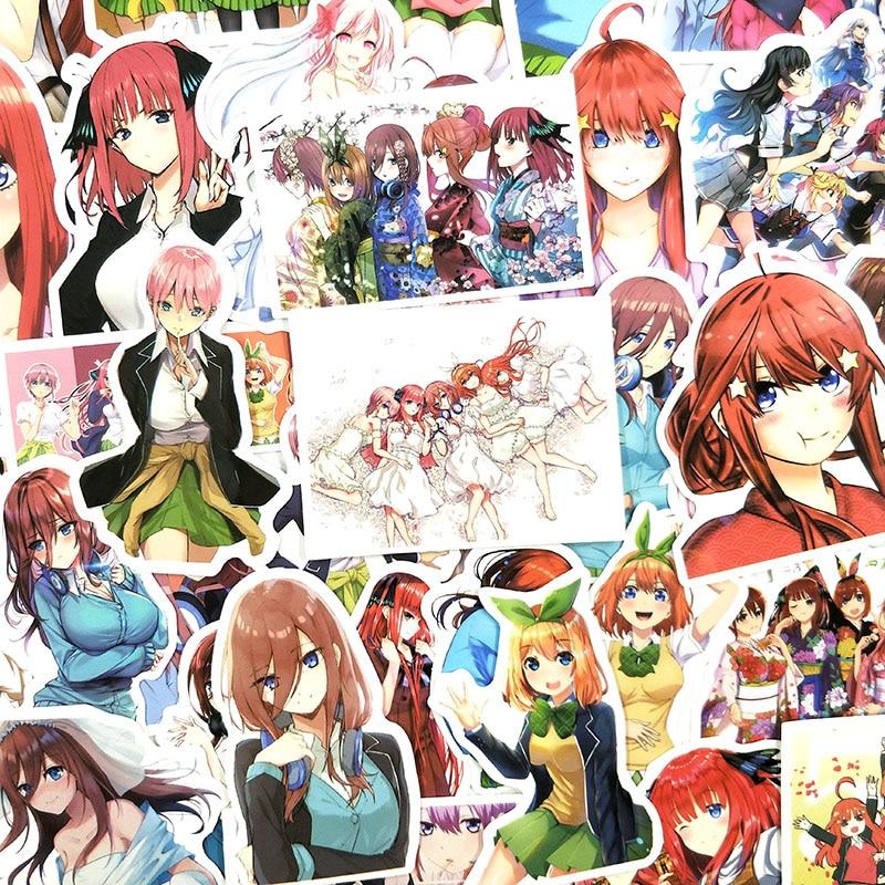 The Quintessential Quintuplets Anime Stickers