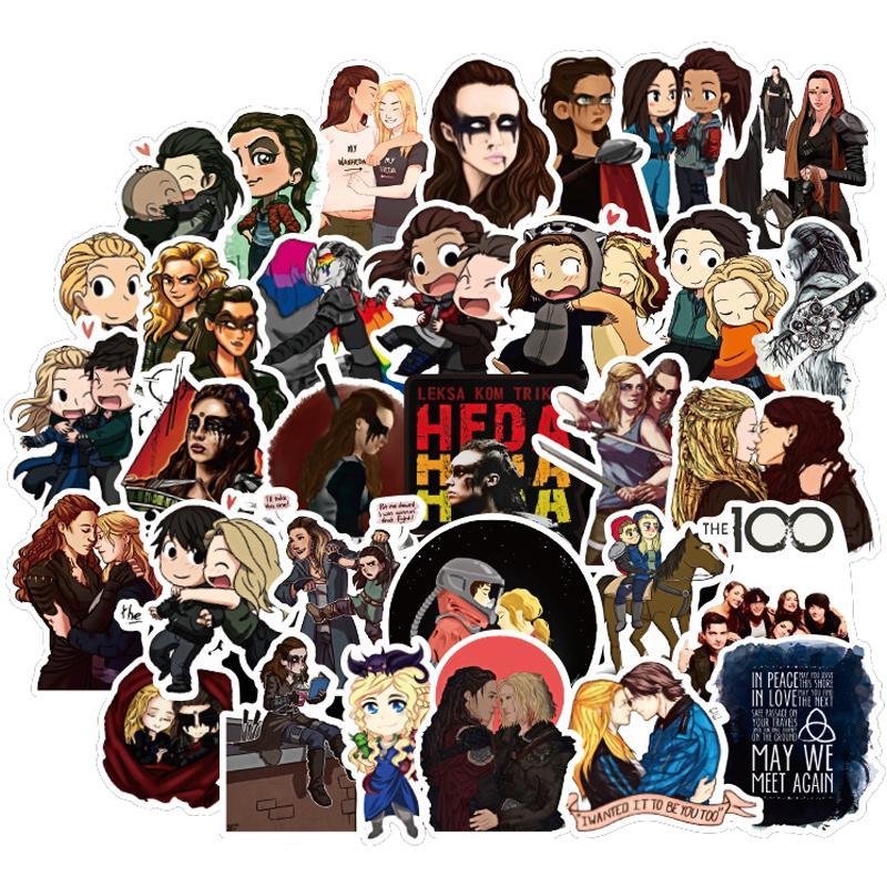 The Hundred The 100 Stickers