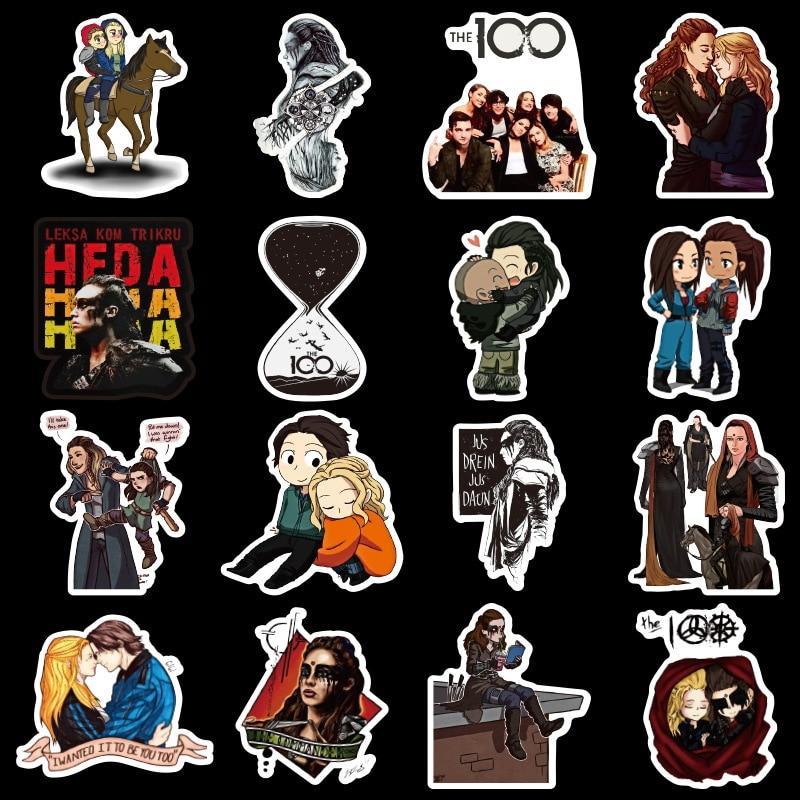 The Hundred The 100 Stickers