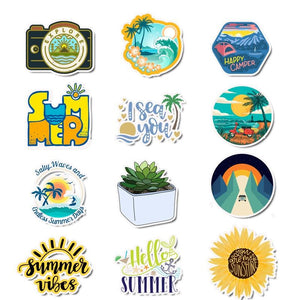 Camping Travel Stickers