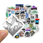 Camping Travel Stickers