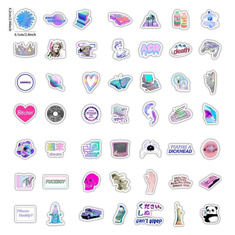 VSCO Vaporwave Stickers