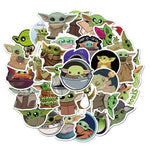 Baby Yoda The Mandalorian Stickers