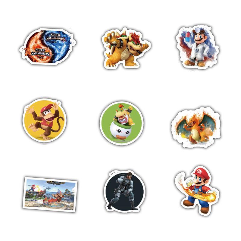 Nintendo Game Stickers