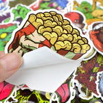 Skull Terror Stickers