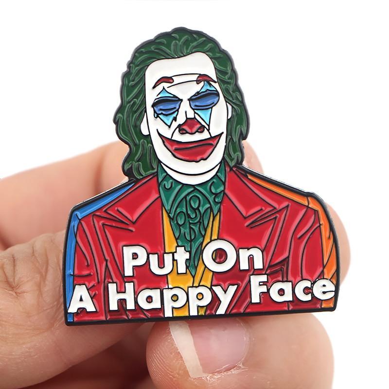 Joker Enamel Pin