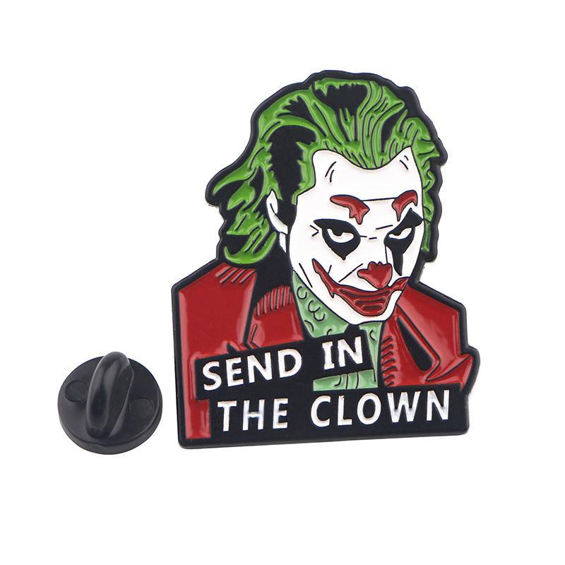 Joker Enamel Pin