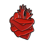 Anatomical Heart Enamel Pin