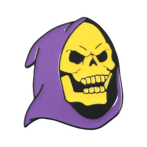 Skeletor Purple Enamel Pin