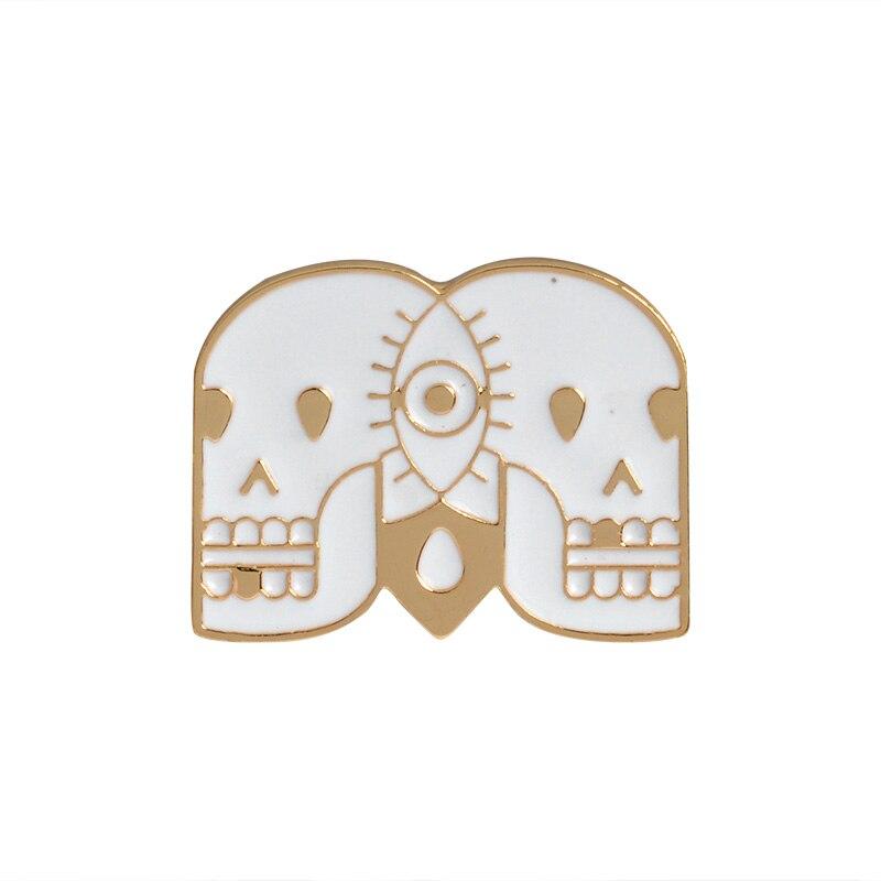 Skull Enamel Pin