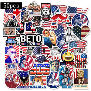 USA PVC Stickers