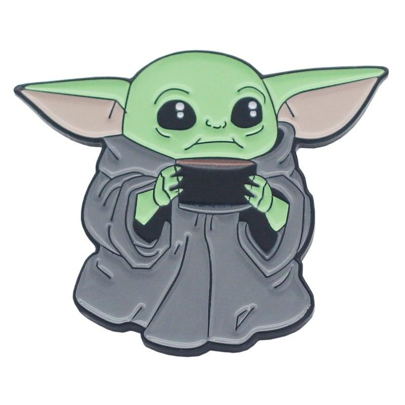 Baby Yoda Pins