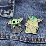 Baby Yoda Pins