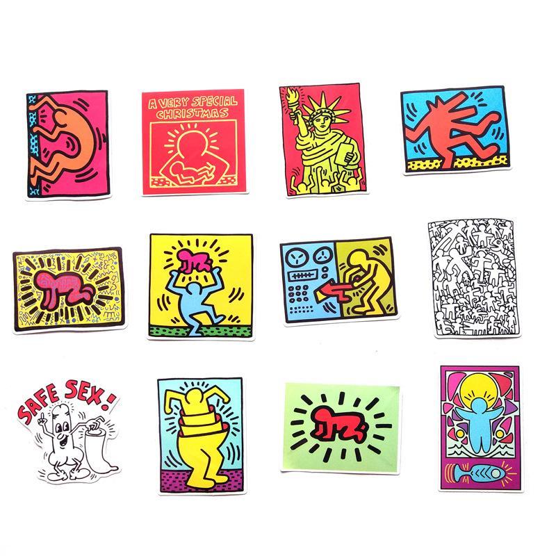 Keith Haring Stickers