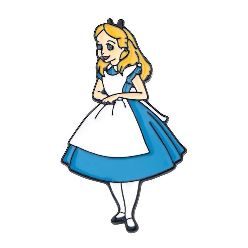 Alice in Wonderland Enamel Pin