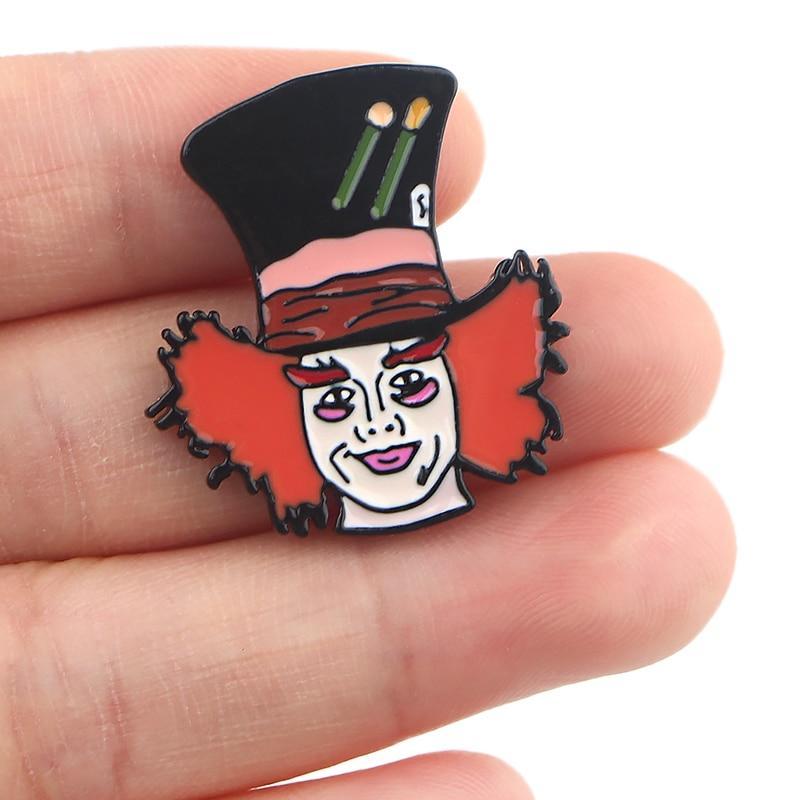 Alice in Wonderland Enamel Pin