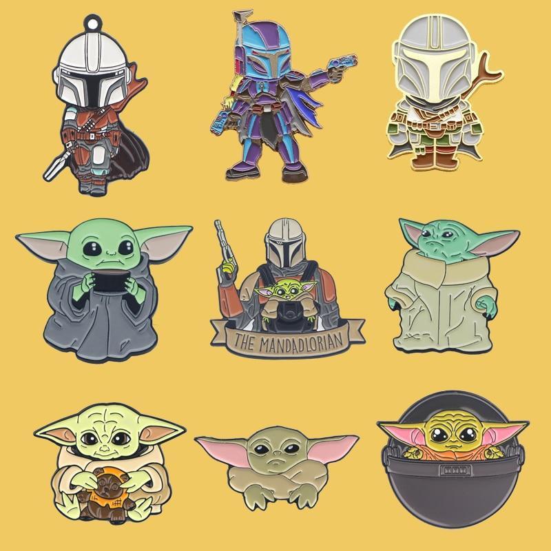 Baby Yoda Pins SET 5pcs