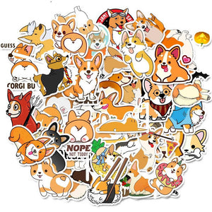 Corgi Dog Stickers