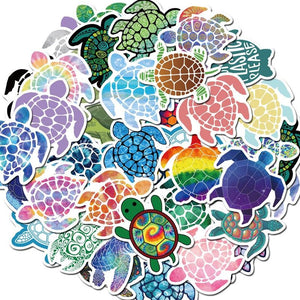 Turtle Colorful Stickers