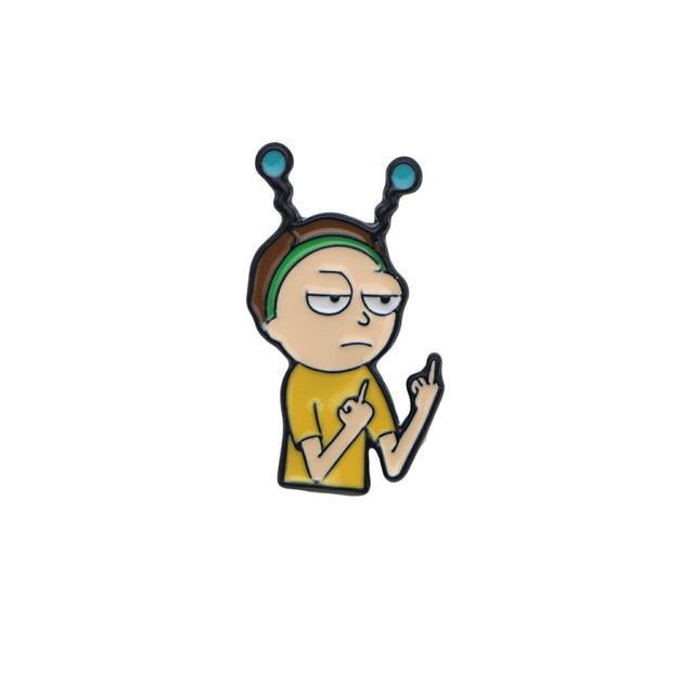 Rick and Morty Enamel Pin