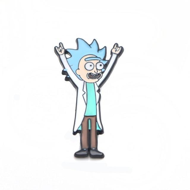 Rick and Morty Enamel Pin