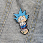 Rick and Morty Enamel Pin