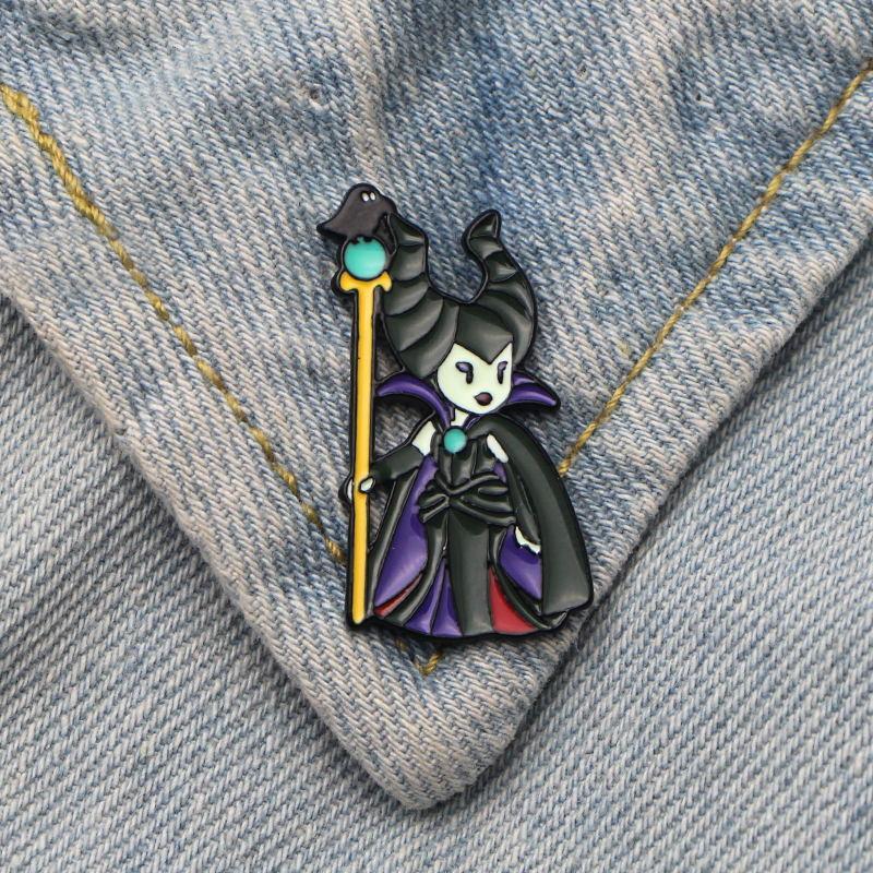 Maleficent Enamel Pin