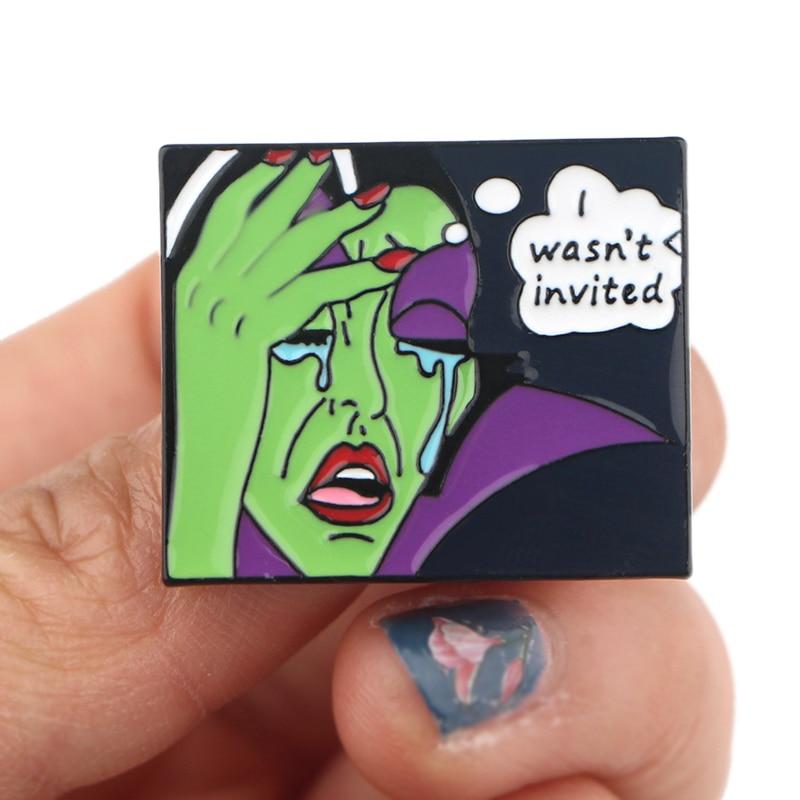 Maleficent Enamel Pin