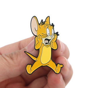 Tom & Jerry Enamel Pin