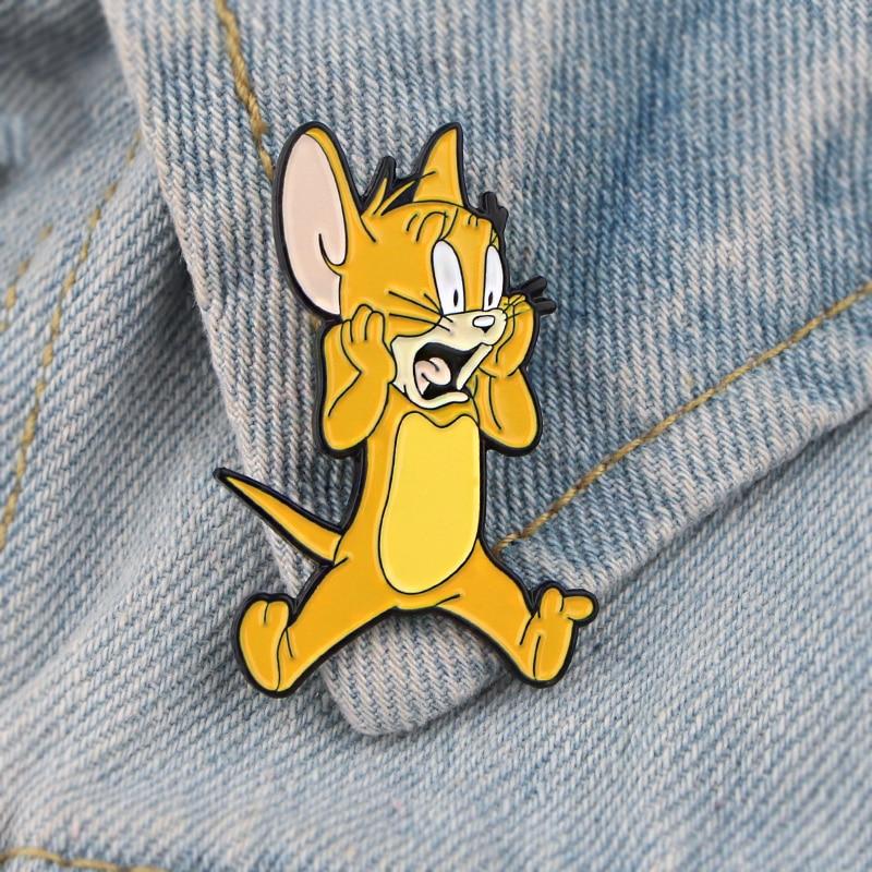 Tom & Jerry Enamel Pin