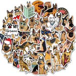 German Shepherd Dog Stickers