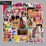 Vulgar Sexy Lips Stickers