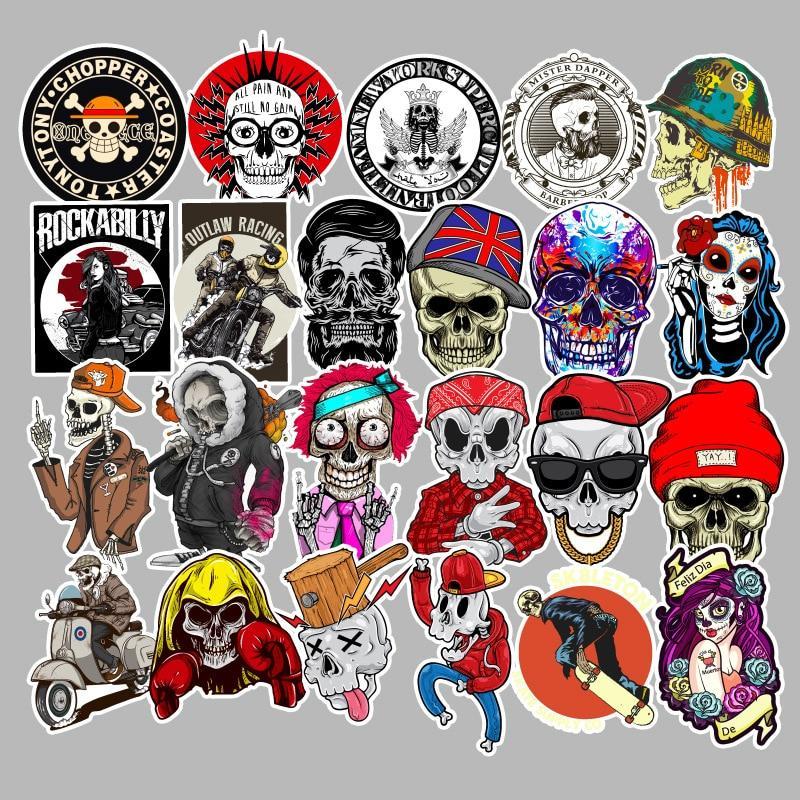 Skull Graffiti Stickers