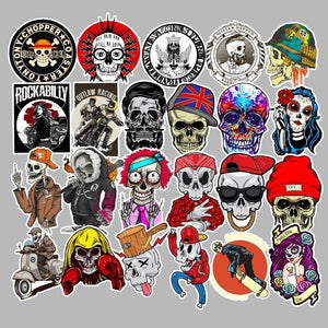 Skull Graffiti Stickers