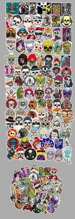 Skull Graffiti Stickers