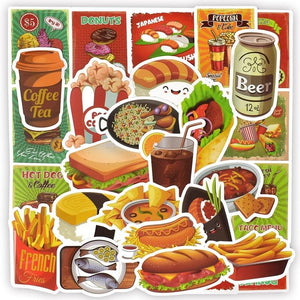 Food World Stickers