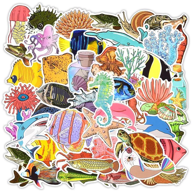 Ocean World Stickers