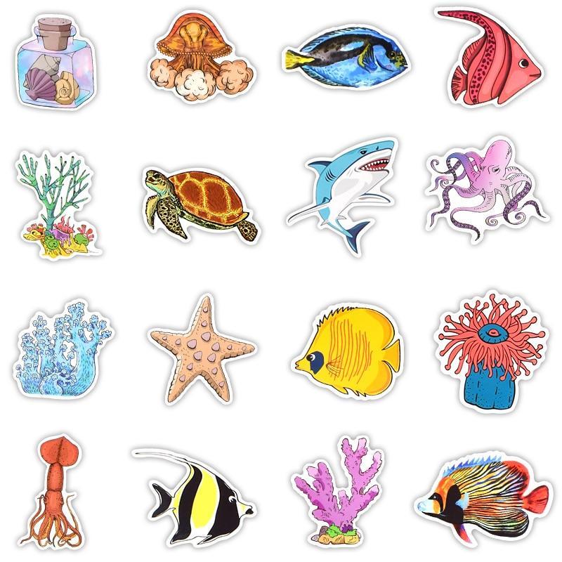 Ocean World Stickers