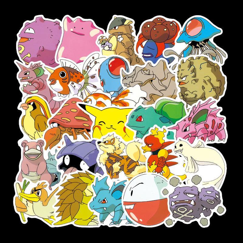 Pokemon Pikachu Stickers