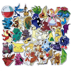 Pokemon Pikachu Stickers