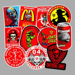 Zombie Style Graffiti Stickers