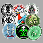 Zombie Style Graffiti Stickers