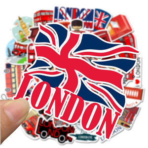 British London Stickers