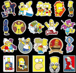 The Simpsons Graffiti Stickers