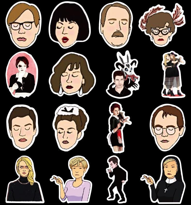 American Horror Story Stickers