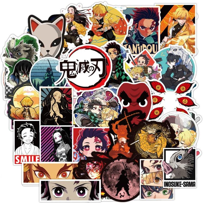 Demon Slayer Kimetsu No Yaiba Anime Stickers